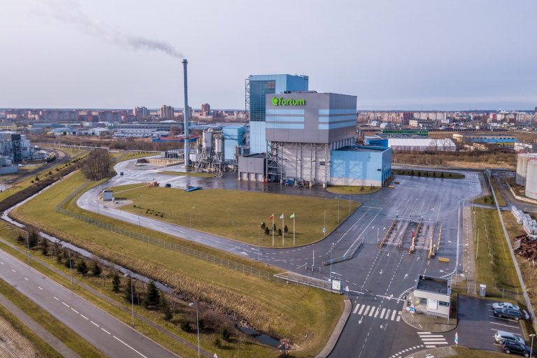 Waste utilization plant, Klaipėda, Lithuania